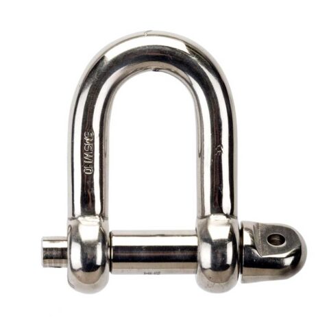 G50 Stainless Steel Screw Pin Dee Shackle