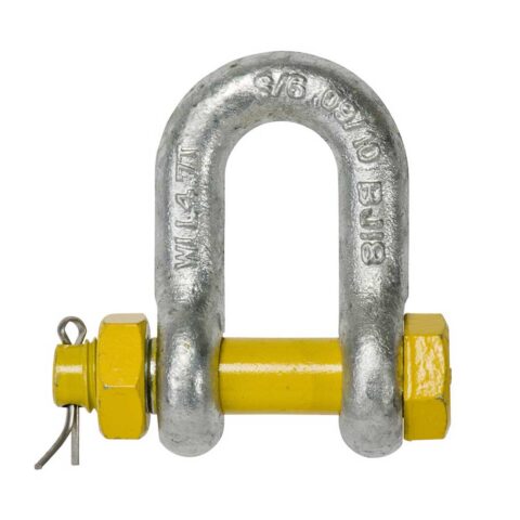 Grade S Safety Pin Dee Shackle