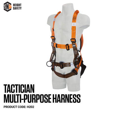 H202 LINQ Tactician Multi-Purpose Harness on Dummy SIDE