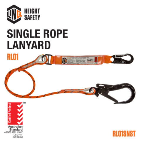 Single Rope Lanyard RLO1SNST